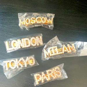 Pearl City Hair Clips